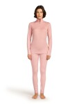 ICEBREAKER Wmns 260 Tech LS Half Zip, Blush velikost: M