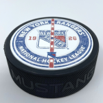 Mustang Puk New York Rangers NHL Center Ice