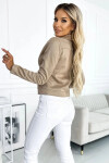 Dámská bundička 481-1 světle hnědá - Numoco basic S