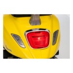 Mamido Dětský elektrický skútr Vespa ROMA žlutý