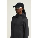 Běžecká mikina CRAFT ADV Explore Power Fleece Hood - černá Velikost textilu: XXL