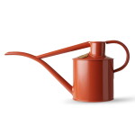 HAWS Konvička na zalévání Fazeley Flow Terracotta Orange – 1 l, červená barva, kov