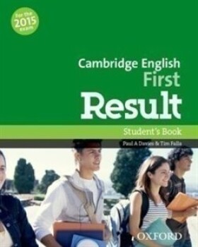 Cambridge English First Result Student´s Book - Paul Davies