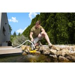 Kalové čerpadlo do septiku s volným průtokem Riwall PRO RESP 750 INOX