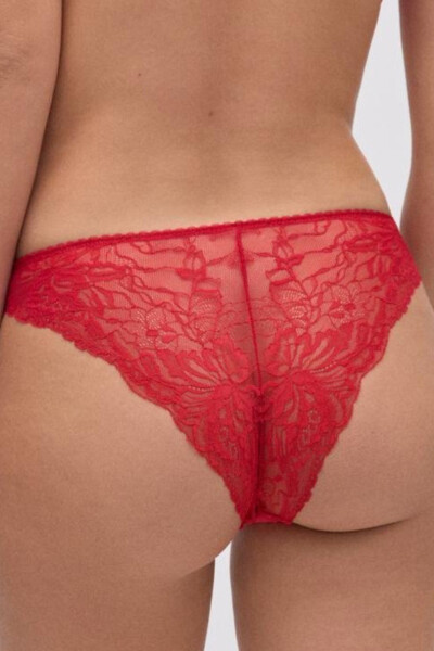 DÁMSKÉ VÁNOČNÍ BRAZILKY 10797 červená M