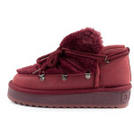 D.Franklin dámské sněhule zimní módní kožešina zateplené bordó dámské 41