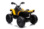 Mamido Dětská elektrická čtyřkolka Can-Am Renegade | R/C | 180W | 4x4 | 12V14Ah | EVA žluté