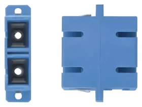 XtendLan SC-SC Duplex adaptér SM modrý / Optický adaptér / Single mode (ADR-SCD2SCD-SM)