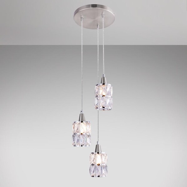 Svítidlo 15760-3 CHROM KRYSTALY LW3