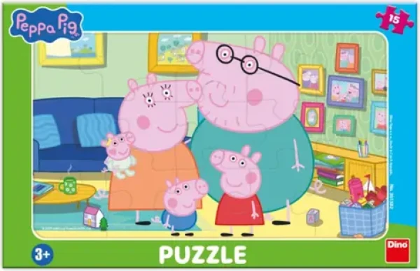 DINO Prasátko Peppa: V obývacím pokoji