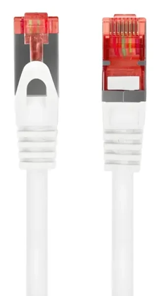 Lanberg CAT6 S/FTP 0.25m bílá / Patch kabel / LSZH / RJ45-RJ45 / Fluke (PCF6-10CU-0025-W)
