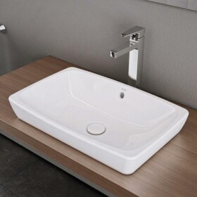 Umyvadlo na desku VitrA Metropole 60x40 cm bez otvoru pro baterii 5668-003-0012 5668-003-0012