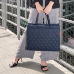 Stylová kabelka Reisenthel Daily Shopper Rhombus midnight