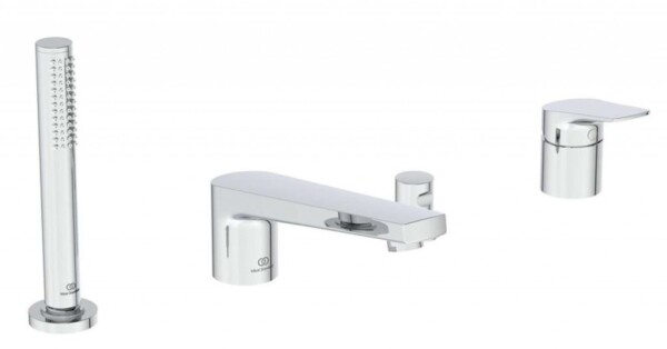 IDEAL STANDARD - La Dolce Vita Baterie na okraj vany, 4-otvorová instalace, chrom BD671AA