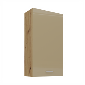 Horní skříňka Artisan 60 G-108 1F Barva korpusu: Dub artisan, Barva dvířek: Cappucino lesk