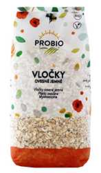 PROBIO Ovesné vločky jemné 500g BIO