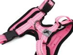 Serg postroj s prodyšným povrchem pro psa | 28 – 78 cm Barva: Růžová, Obvod hrudníku: 43 - 70 cm
