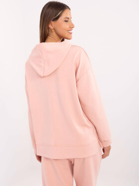 Mikina DHJ BL 20510.68 peach jedna velikost