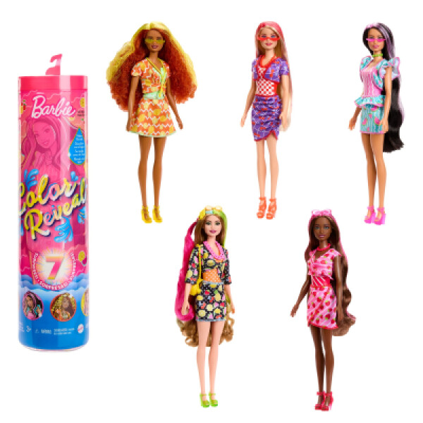 Barbie color reveal Barbie sladké ovoce