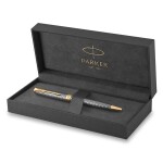 Parker Sonnet Deluxe Silver Chiselled GT kuličkové pero