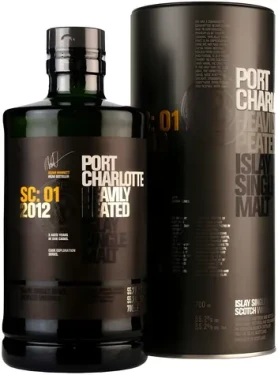 Port Charlotte SC:01 / Whisky / Islay Single Malt / 9 YO / Cask Strength / 55,2% / 0,7 l (5055807414586)