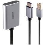 Manhattan USB 2.0 adaptér [1x USB-C® zástrčka - 1x zástrčka DisplayPort] USB-C auf DisplayPort-Kabel Stecker/Stecker 4K@