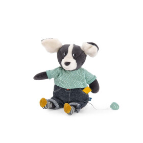 MOULIN ROTY Hrací pejsek Puce & Pilou