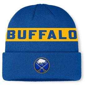 Fanatics Pánská zimní čepice Buffalo Sabres NHL Authentic Pro A/Cap Cuffed Beanie