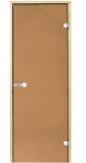 Dveře do sauny HARVIA 9x21, bronzové, 890x2090 mm, borovice CD92101ML