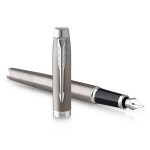 Parker IM Essential Stainless Steel CT - plnící pero, hrot F