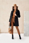 Dámský plášť PLA0018 model 184498 černý - Roco Fashion 46