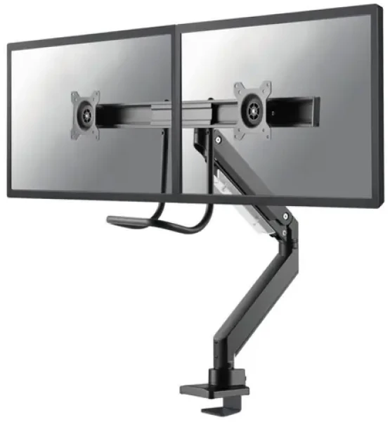 Neomounts NM-D775DXBLACK černá / Stolní držák pro dva monitory / 10-32" / VESA 75x75-100x100 / nosnost 16 kg (NM-D775DXBLACK)
