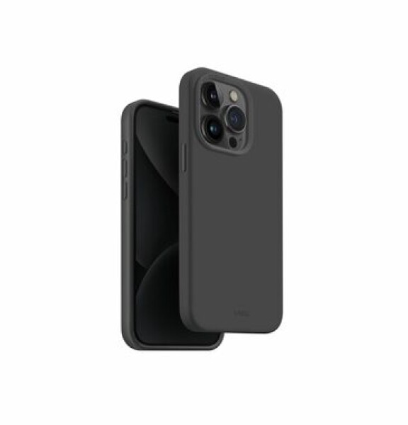 Pouzdro UNIQ case Lino Hue iPhone 15 Pro Magclick Charging šedé