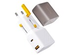 Adaptér cestovní VOLTME Vito Go EzTravel White pro použití v EU/US/UK/AU