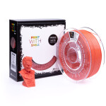 PET-G filament Orange 1,75 mm Print With Smile 1 kg