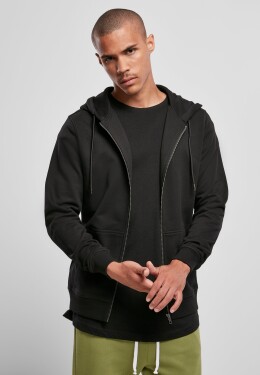 Základní Terry Zip Hoody černá