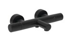IDEAL STANDARD - Ceratherm T25N Vanová termostatická baterie, hedvábná černá A8475XG