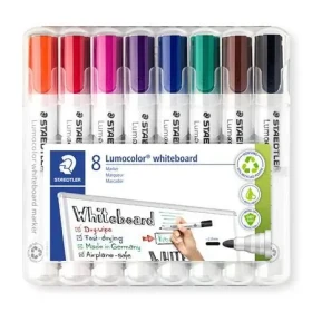 Staedtler Lumocolor / Popisovač na bílou tabuli / sada 8 ks / šíře stopy 2-5 mm / 8 barev (351 WP8)