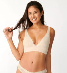 Dámská podprsenka Zero Feel Lace 2.0 Top - Sloggi angora (6308) 00XL