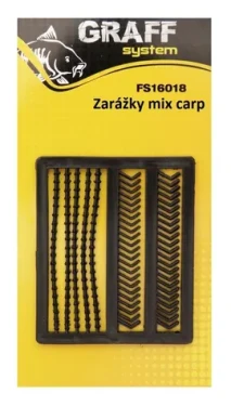 Graff Zarážky Mix Carp Černé (FS16018-B)
