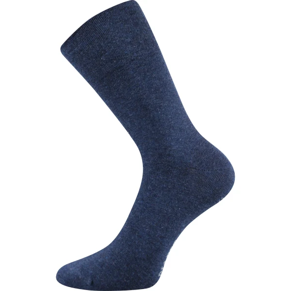 LONKA Ponožky slabé jednobarevné DIAGRAM jeans melé (3 páry) 43-46 115469