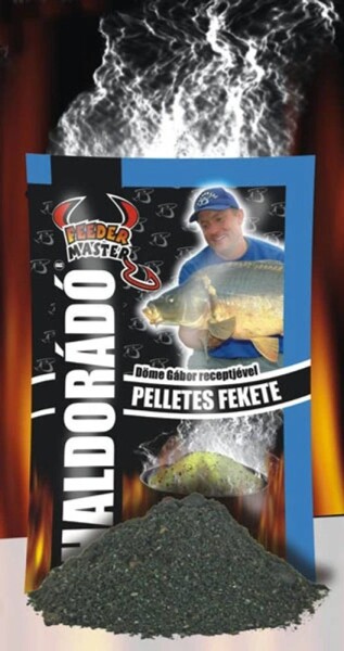 Haldorádó Vnadící směs Feeder Master 1kg - Černé pelety,Haldorádó Vnadící směs Feeder Master 1kg - Černé pelety