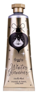 Krém na ruce a nehty Winter Glamour zlatá Vanilka a pižmo 60ml
