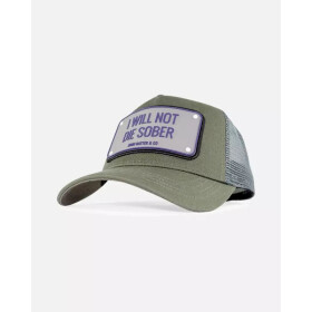JOHN HATTER & CO I WILL NOT DIE SOBER RUBBER R-1054-U00 NEUPLATŇUJE SE