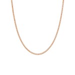 Náhrdelník se zirkony Valérie Rose Gold - tennis řetízek, Zlatá 36 cm + 5 cm (prodloužení)