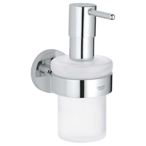 GROHE - Essentials Dávkovač tekutého mýdla s držákem, chrom 40448001