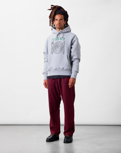 Service Works Spiral Hoodie Heather M