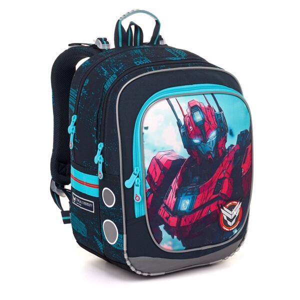 Lehký batoh s robotem ENDY 25075 SET LARGE