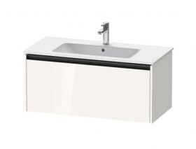 DURAVIT - Ketho.2 Umyvadlová skříňka 44x101x48 cm, 1 zásuvka, lesklá bílá K25064022220000