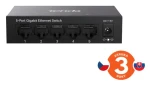 Tenda TEG1005M / Switch / 5x Gigabit / Fanless / Kov (75012012)